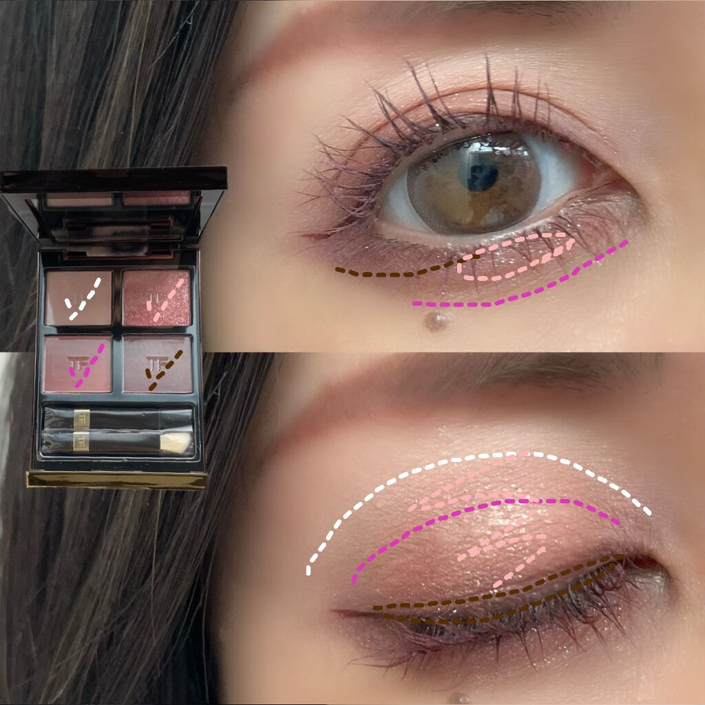 アイ カラー クォード/TOM FORD BEAUTY/アイシャドウパレットを使ったクチコミ（3枚目）