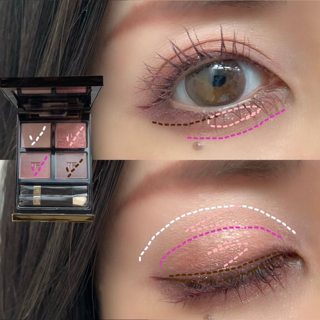 アイ カラー クォード/TOM FORD BEAUTY/アイシャドウパレットを使ったクチコミ(3枚目)