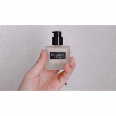 アンリミテッド ラスティング フルイド/shu uemura/リキッドファンデーションを使ったクチコミ（3枚目）