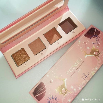 タッチアイシャドウパレット(マーズ)/COZMIKI/アイシャドウパレットを使ったクチコミ(7枚目)