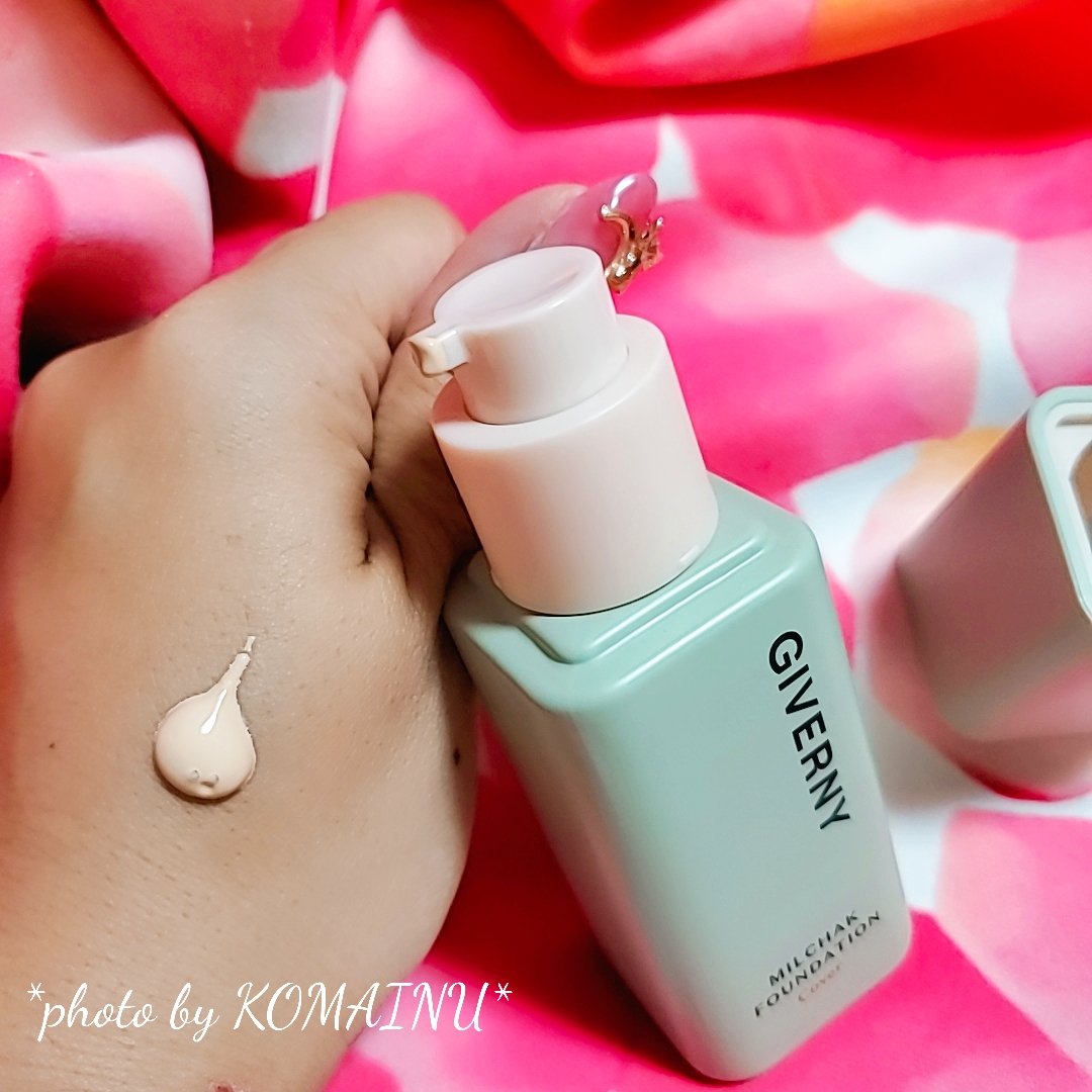 ジヴェルニー 密着カバーファンデーション/GIVERNY/リキッドファンデーションを使ったクチコミ（3枚目）