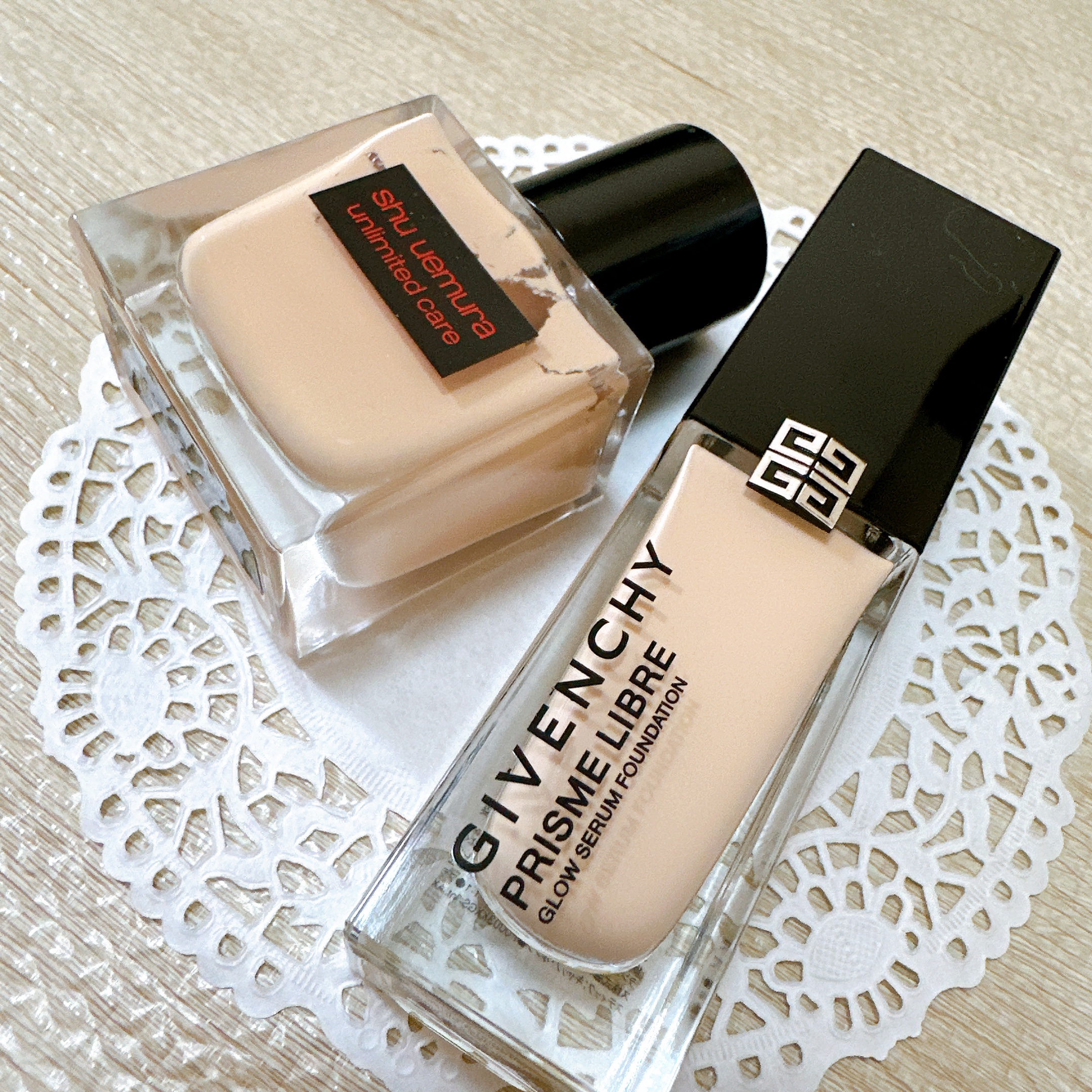 アンリミテッド ケア ツヤ セラム ファンデーション/shu uemura/リキッドファンデーションを使ったクチコミ（2枚目）
