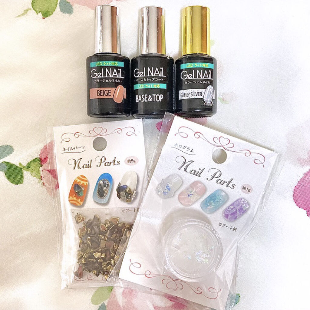 ネイルパーツ/セリア/ネイルチップ・パーツを使ったクチコミ（2枚目）