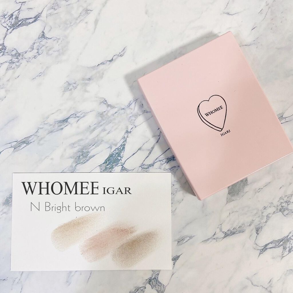 フーミー アイブロウパウダー/WHOMEE/パウダーアイブロウを使ったクチコミ(1枚目)