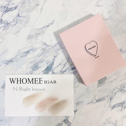 フーミー アイブロウパウダー/WHOMEE/パウダーアイブロウを使ったクチコミ(1枚目)