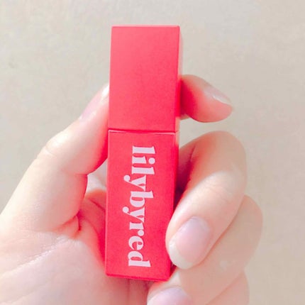 ブラッディライアー コーティングティント/lilybyred/リップティントを使ったクチコミ(1枚目)