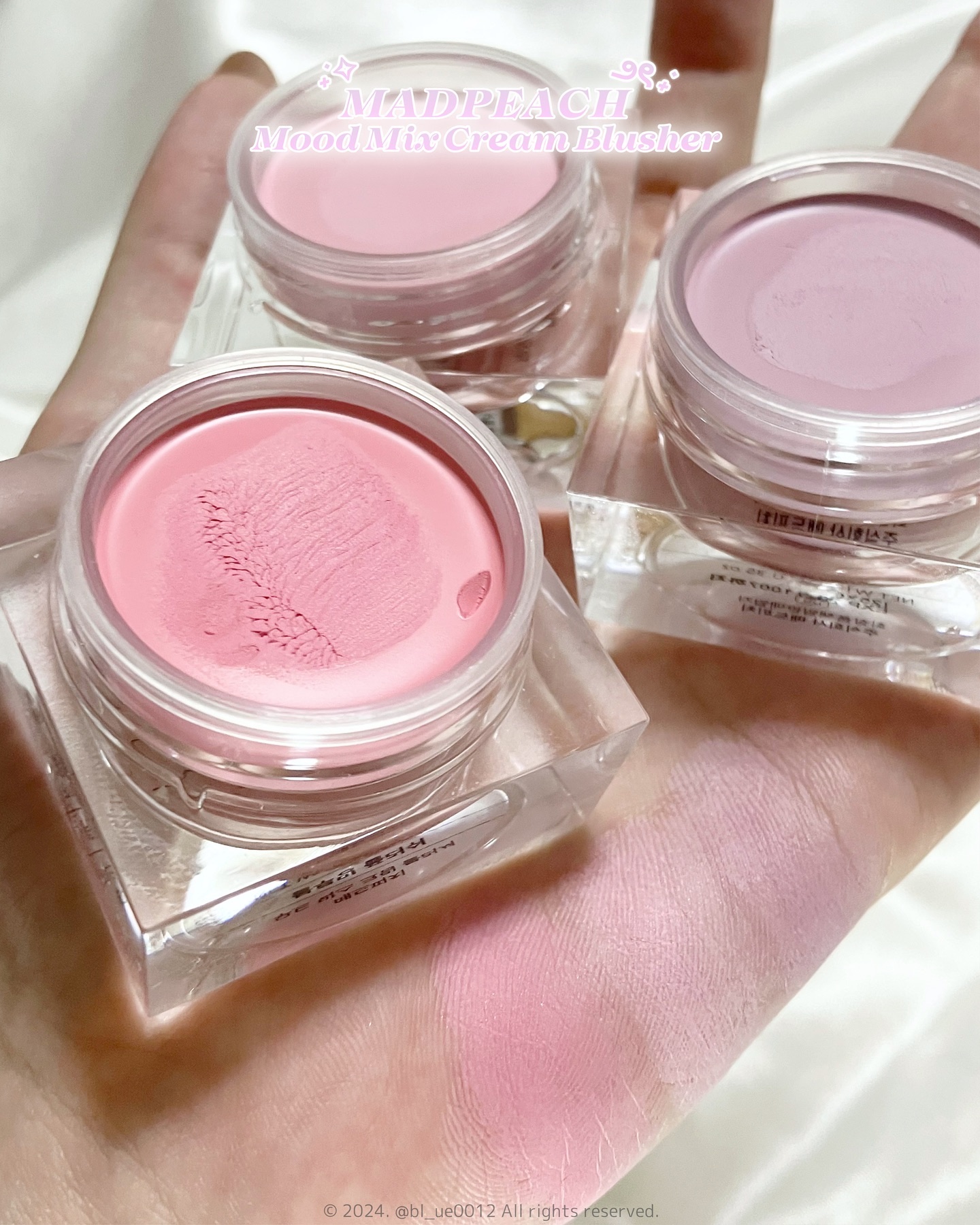 ムードミックスクリームブラッシャー/MAD PEACH/ジェル・クリームチークを使ったクチコミ（3枚目）