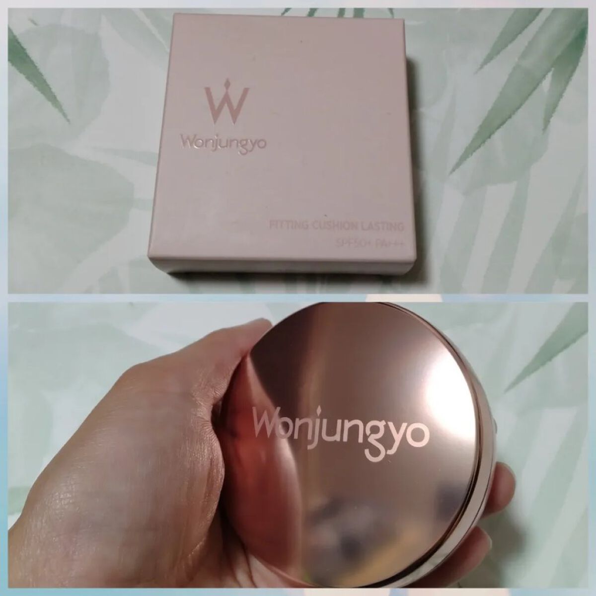 ウォンジョンヨ フィッティングクッション ラスティング 02 ペールイエロー/Wonjungyo/クッションファンデーションを使ったクチコミ（1枚目）