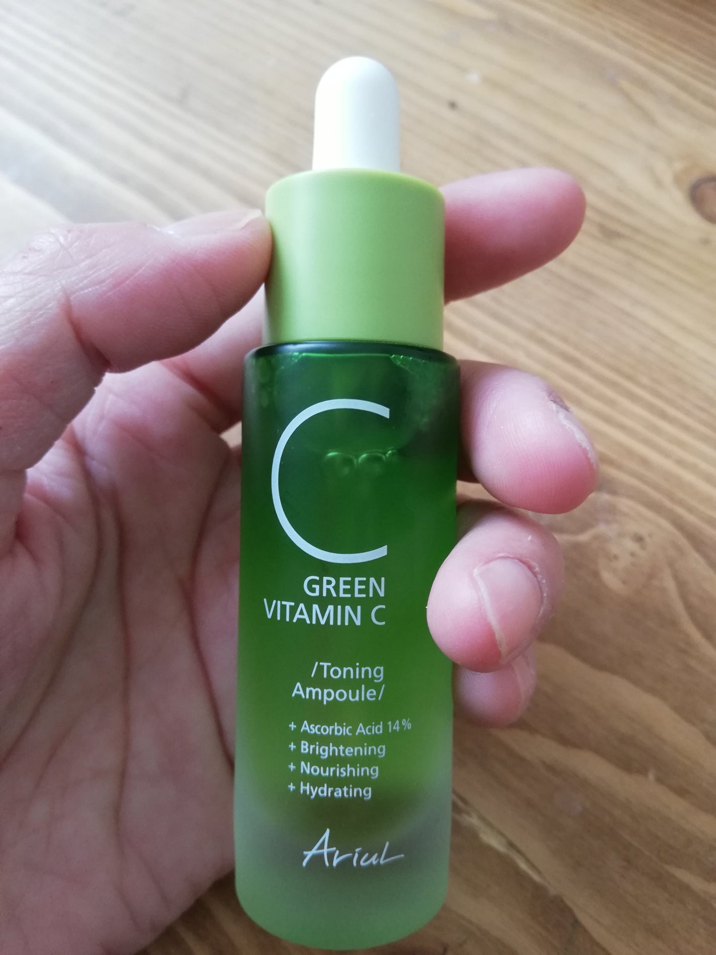 アリウル グリーンビタミンC トーニングセラム(アンプル)/Ariul/美容液を使ったクチコミ(1枚目)