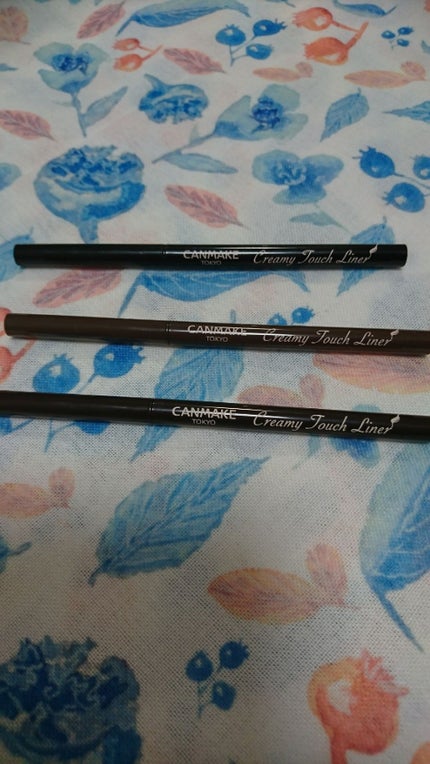 クリーミータッチライナー/キャンメイク/ジェルアイライナーを使ったクチコミ(1枚目)