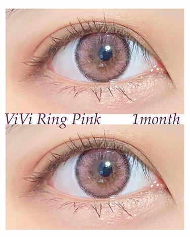 こんばんは！ruuです♡
今日は ViVi Ring ピンクカラー のレビューです！

ふわっとピンク色になる甘めなカラコンです💕💕


✿商品情報✿

ViVi Ring 
カラー：ピンク
価格：24
