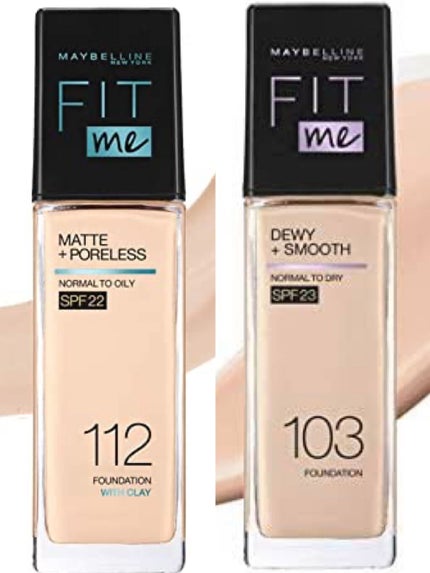フィットミーリキッドファンデーション/MAYBELLINE NEW YORK/リキッドファンデーションを使ったクチコミ(2枚目)