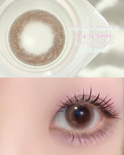 feliamo 1day サクラムース/feliamo/ワンデー(1DAY)カラコンを使ったクチコミ(2枚目)