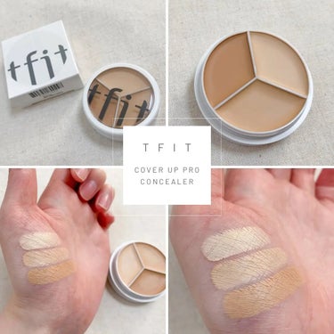 TFIT様より

COVER UP PRO CONCEALER
(NEUTAL TONE)

を提供頂きました🌿𓇬

・NEUTRAL
・COOL
・WARM

の3種類展開でお肌のトーンに合わせて選べ