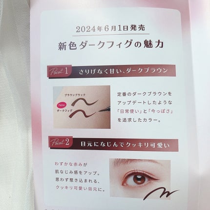 シルキーリキッドアイライナーWP/D-UP/リキッドアイライナーを使ったクチコミ(5枚目)