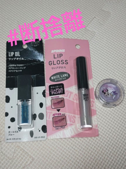 WHY NOT SPINNS リップグロス/DAISO/リップグロスを使ったクチコミ(1枚目)