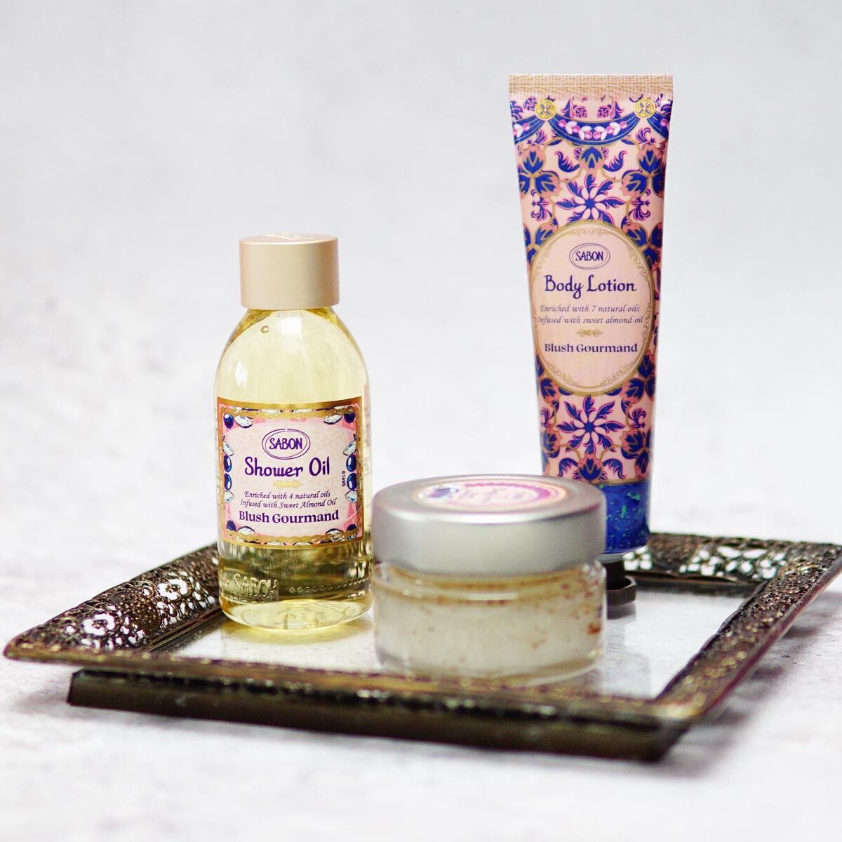 バニティギフト ブラッシュ・グルマン/SABON/その他キットセットを使ったクチコミ（1枚目）