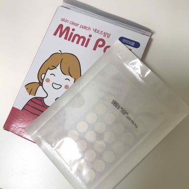 生ハム on LIPS 「【ミミパッチ】新大久保で買ったニキビパッチです。500円くらい..」（2枚目）