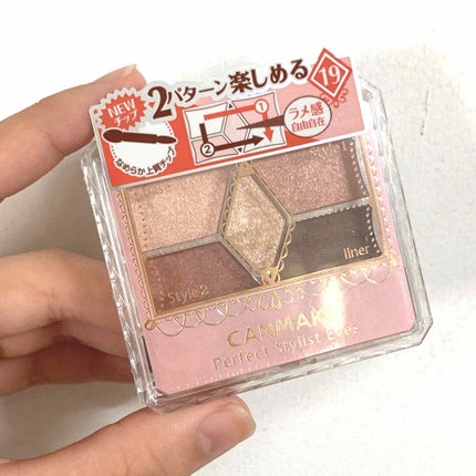 【旧品】パーフェクトスタイリストアイズ/キャンメイク/アイシャドウパレットを使ったクチコミ(1枚目)