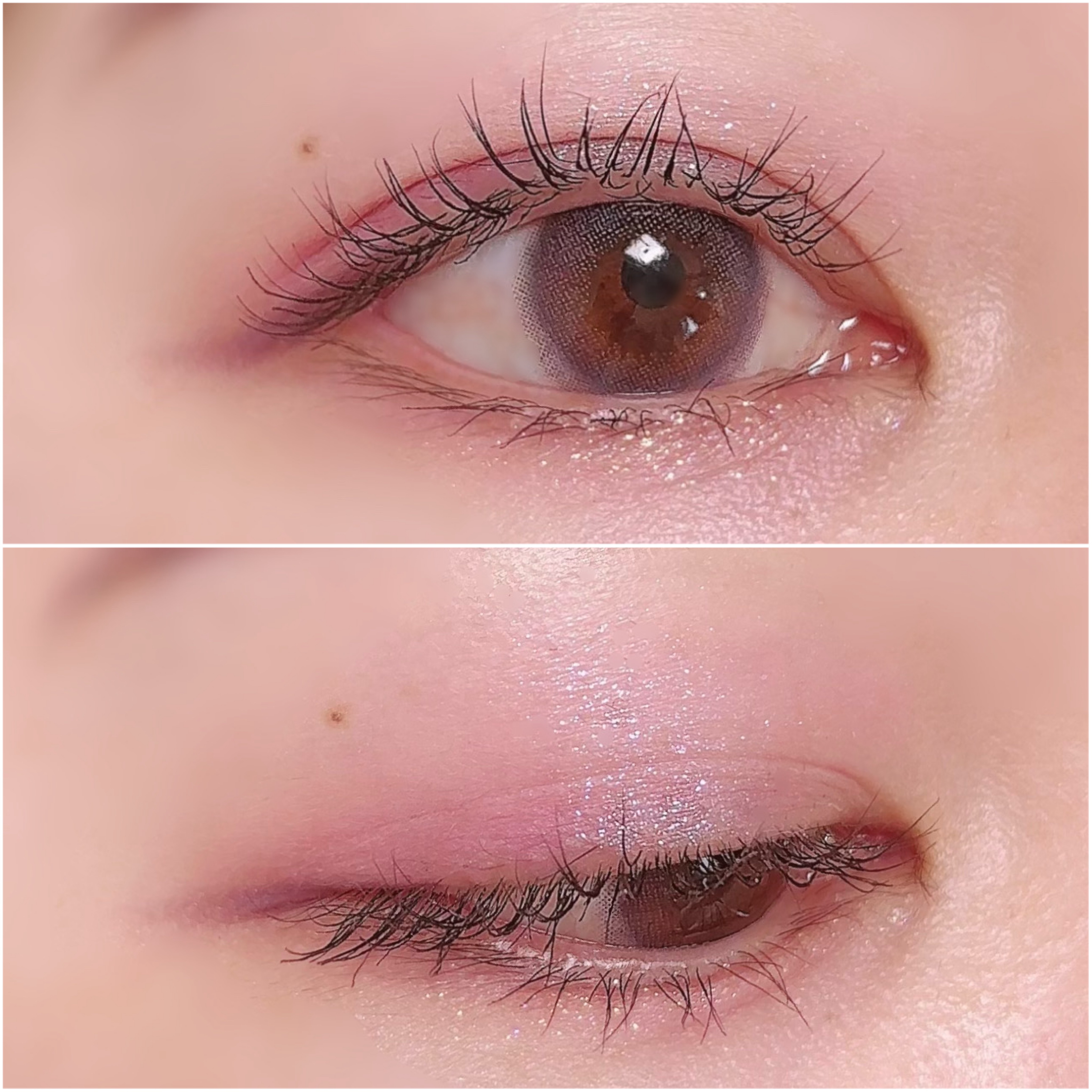 ストロベリーロココ アイシャドウパレット/FlowerKnows/アイシャドウパレットを使ったクチコミ（3枚目）