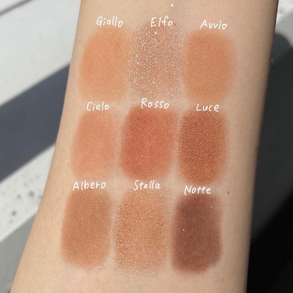 The Bella collection eyeshadow palette/CELEFIT/アイシャドウパレットを使ったクチコミ（2枚目）