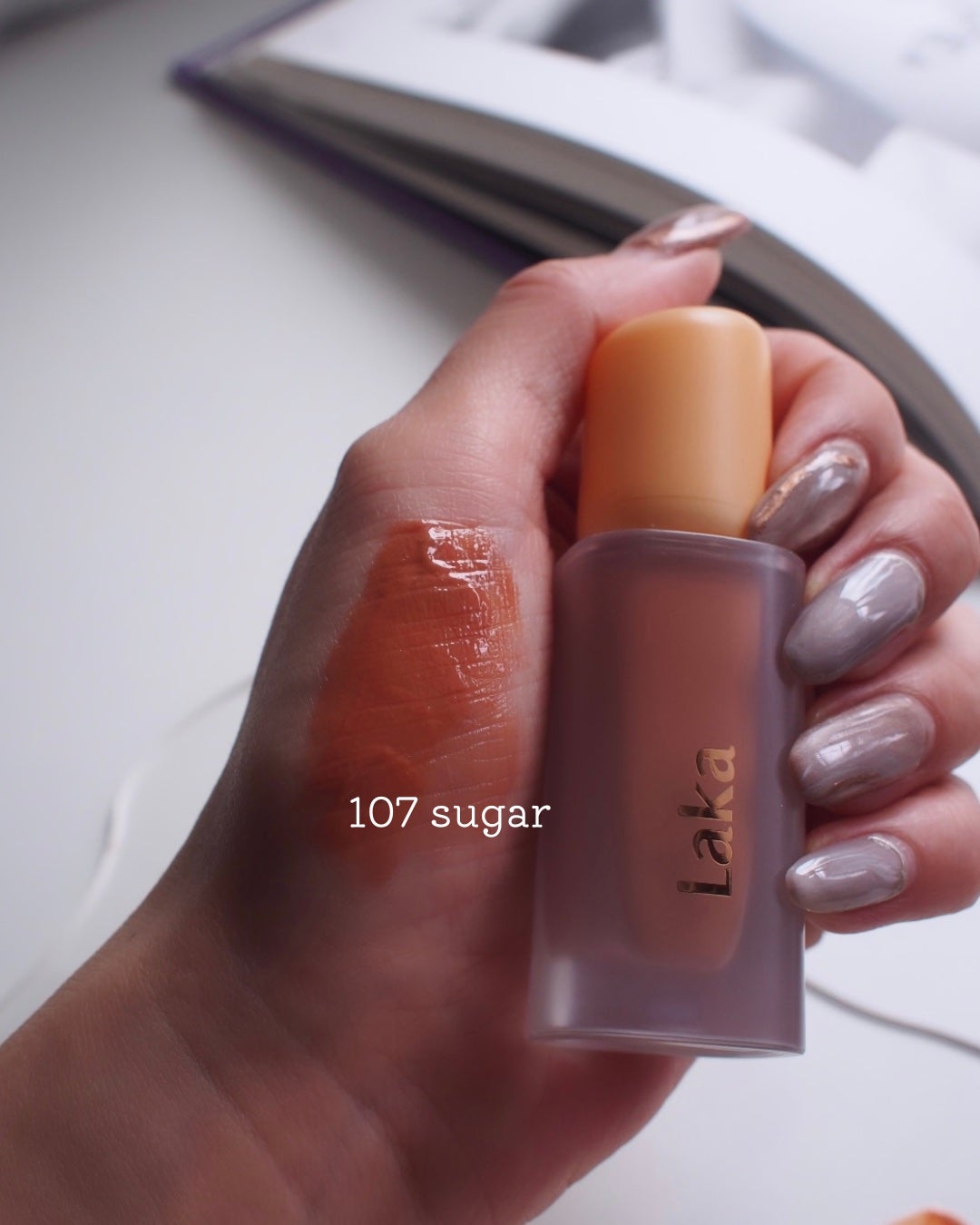 フルーティーグラムティント/Laka/リップティントを使ったクチコミ(3枚目)