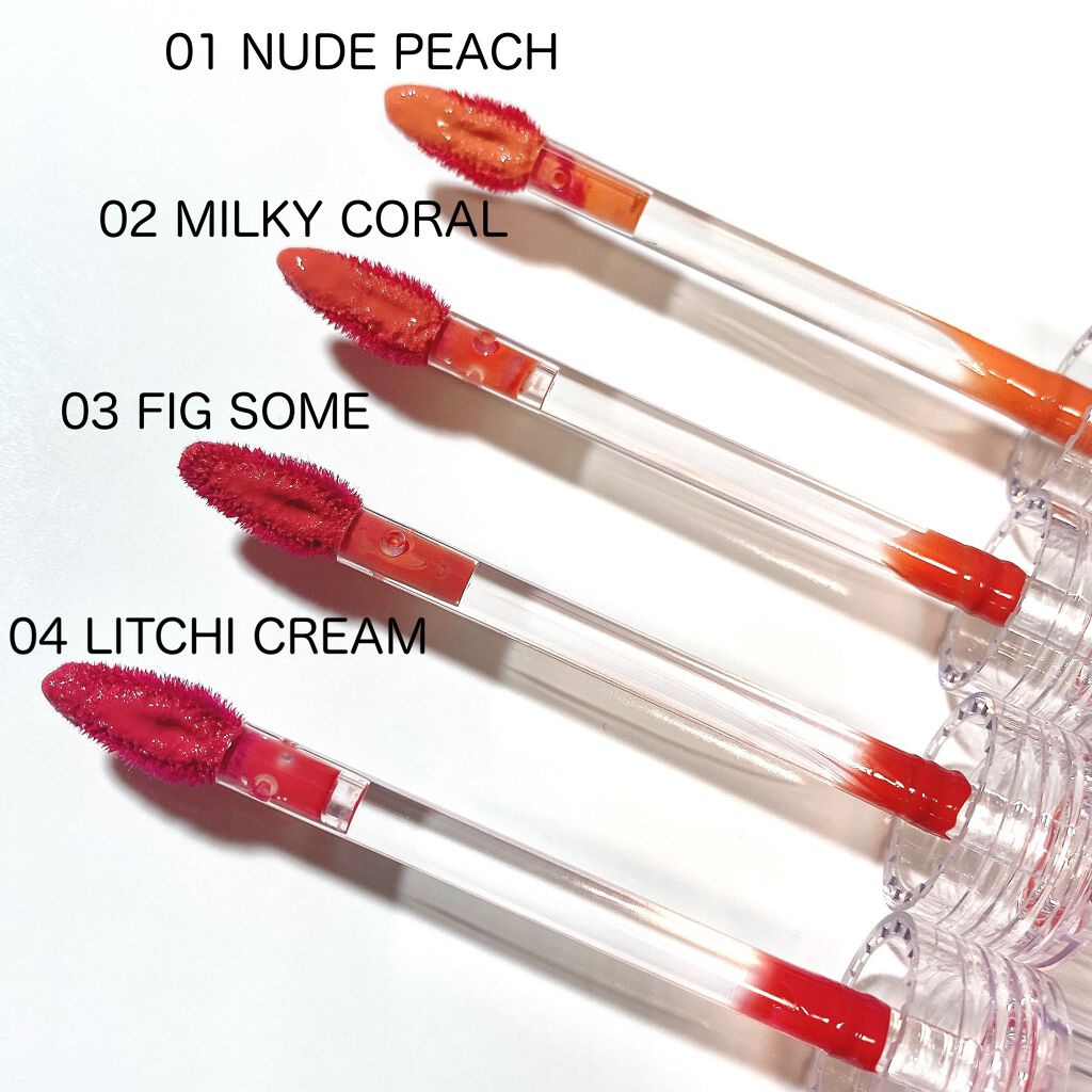 ヌードグロスティント/dasique/リップティントを使ったクチコミ(3枚目)