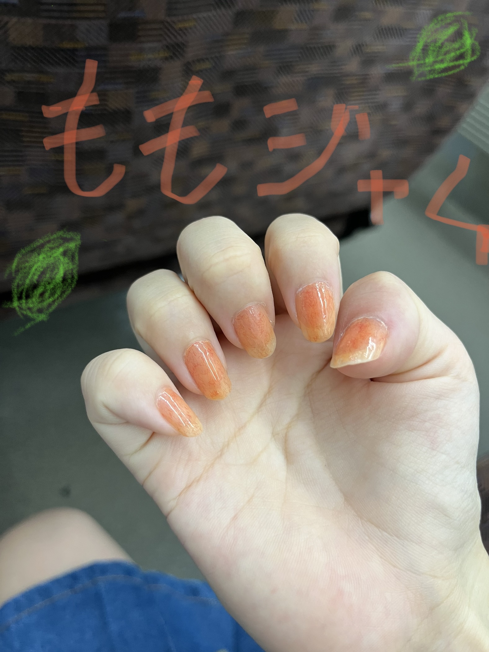 jill leen. 繊維ネイル /jill leen./マニキュアを使ったクチコミ（1枚目）