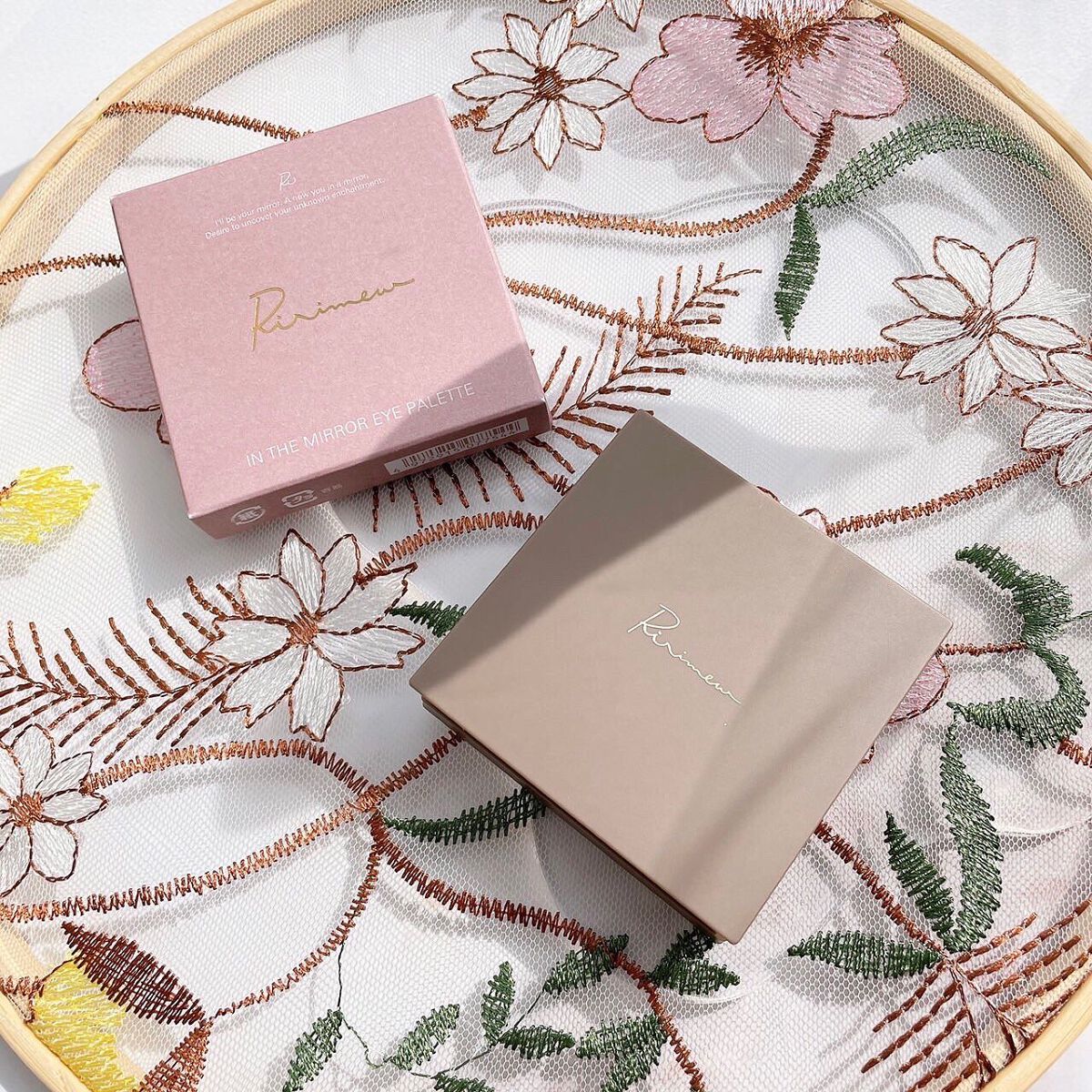 インザミラーアイパレット/Ririmew/アイシャドウパレットを使ったクチコミ（3枚目）