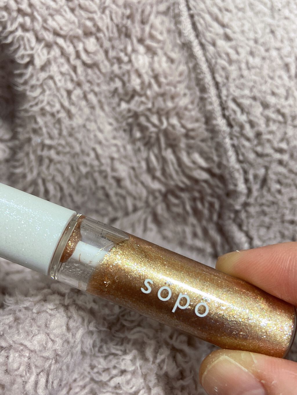メイクアップグリッター/sopo/グリッターを使ったクチコミ（2枚目）