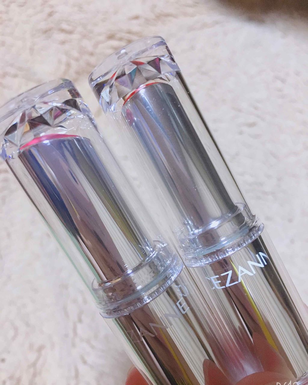 ラスティンググロスリップ/CEZANNE/口紅を使ったクチコミ(1枚目)