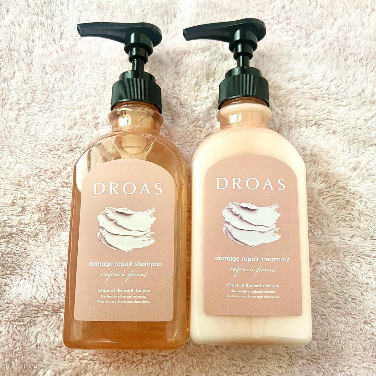 ダメージリペアシャンプー/トリートメント/DROAS/市販シャンプーを使ったクチコミ（2枚目）