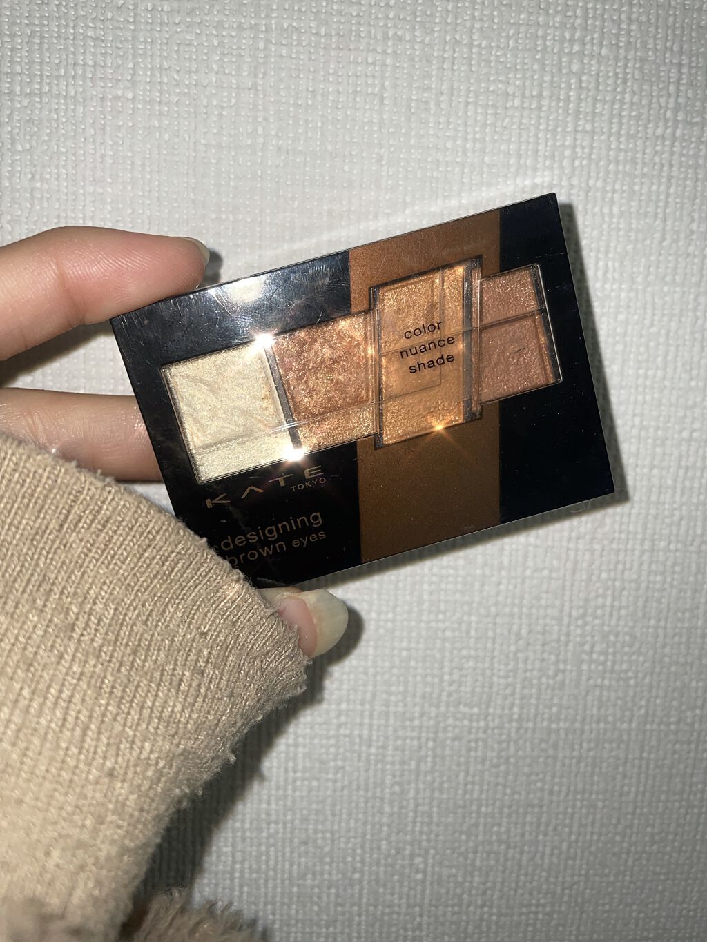 デザイニングブラウンアイズ/KATE/アイシャドウパレットを使ったクチコミ(1枚目)