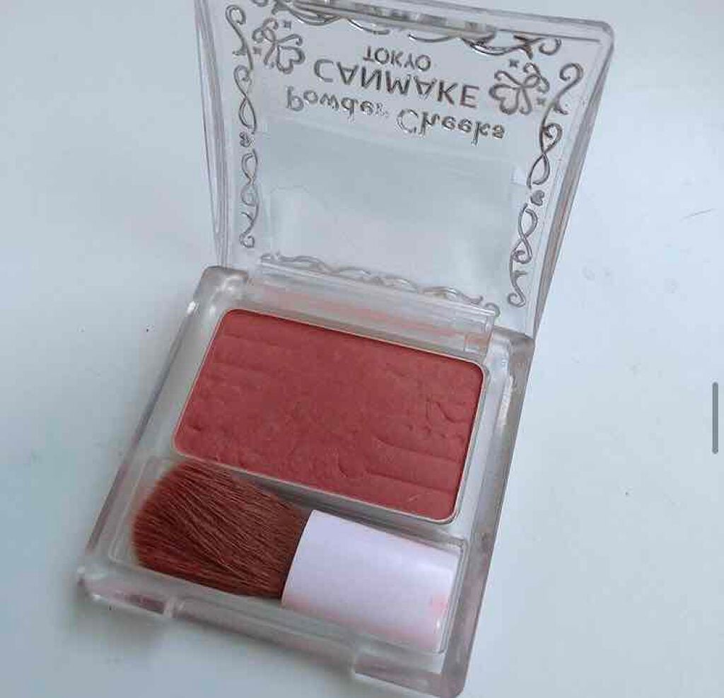 【旧品】パウダーチークス/キャンメイク/パウダーチークを使ったクチコミ(1枚目)