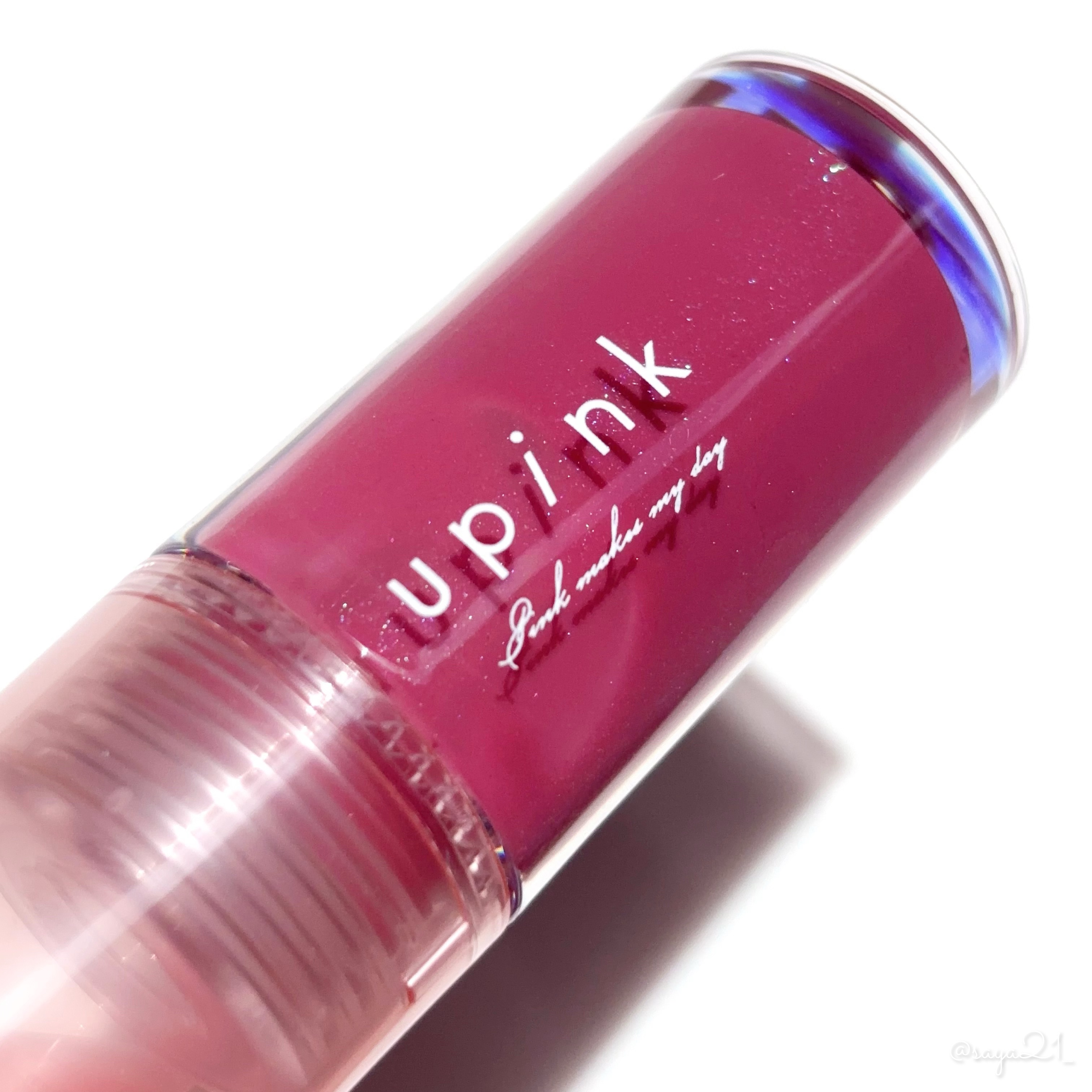 デュードロップリップオイル/upink/リップグロスを使ったクチコミ（1枚目）