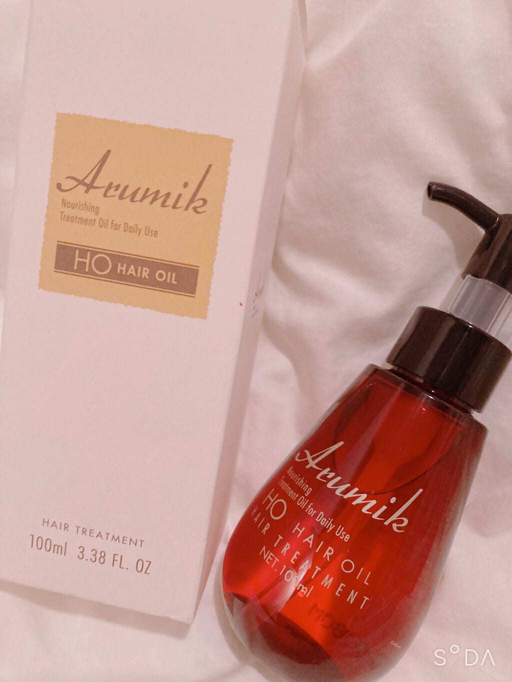 アルミック ヘアオイル/ABL/ヘアオイルを使ったクチコミ(3枚目)