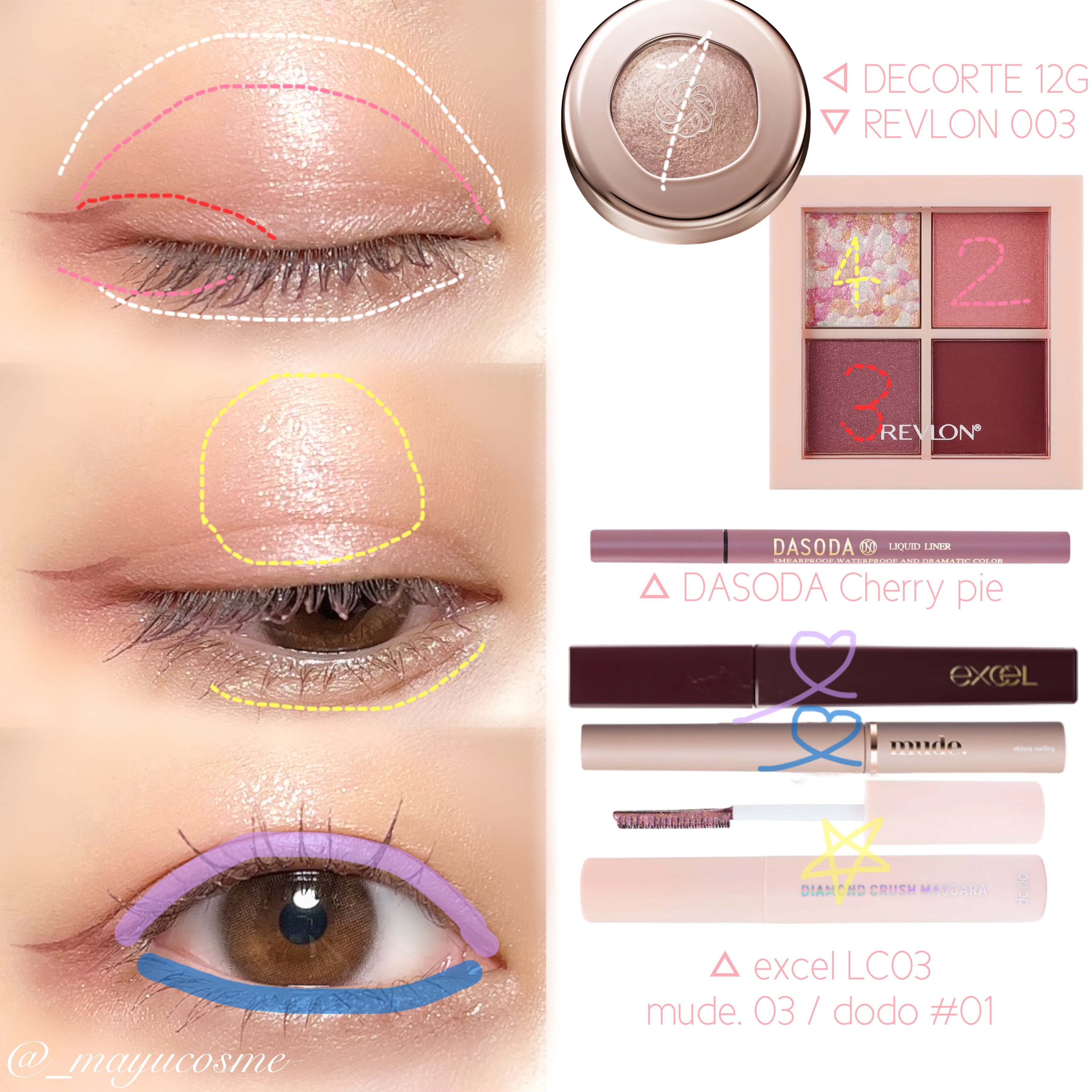 アイグロウ ジェム/DECORTÉ/ジェル・クリームアイシャドウを使ったクチコミ（2枚目）