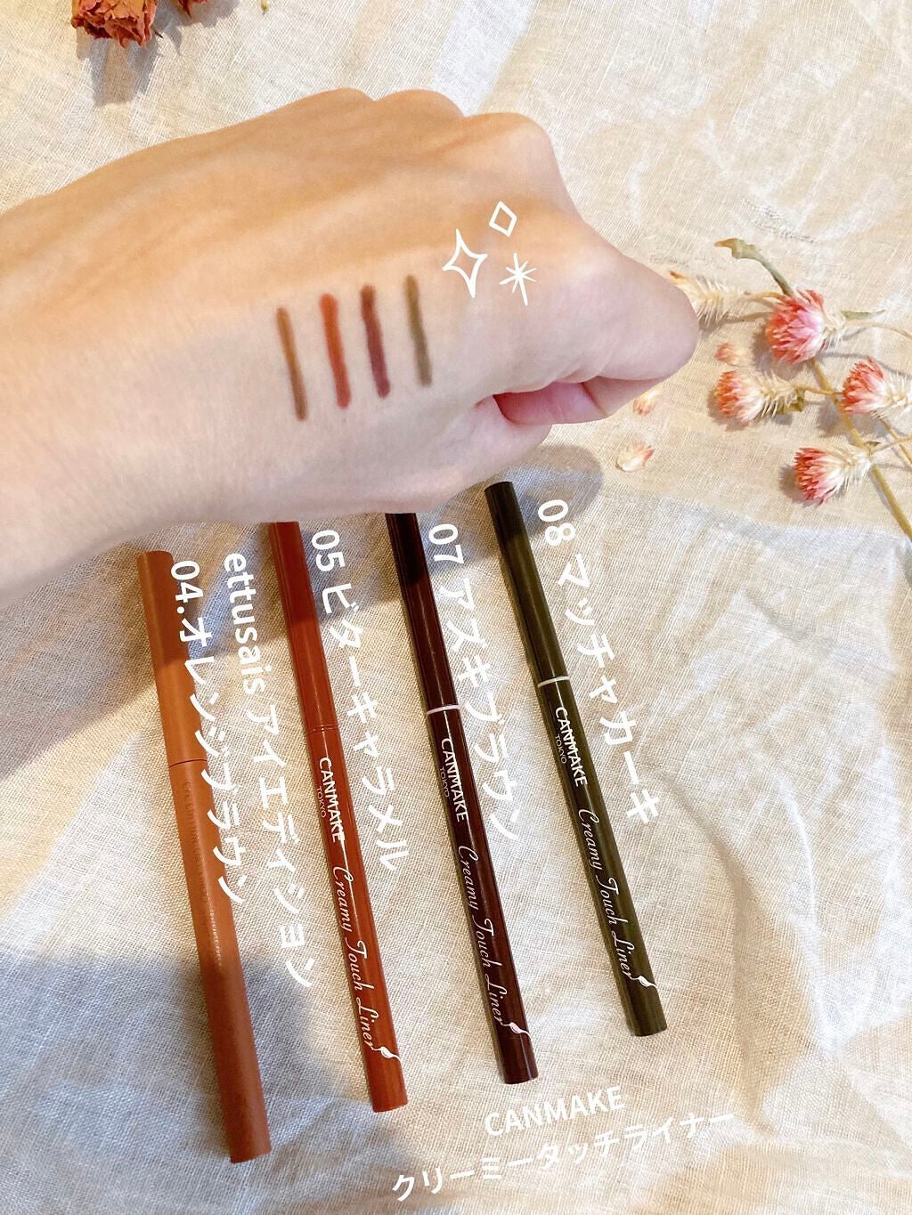 「密着アイライナー」クリームペンシル/デジャヴュ/ペンシルアイライナーを使ったクチコミ(2枚目)