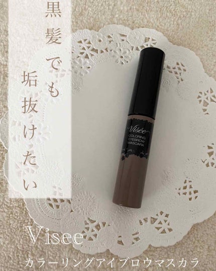 リシェ カラーリング アイブロウマスカラ/Visée/眉マスカラを使ったクチコミ(1枚目)
