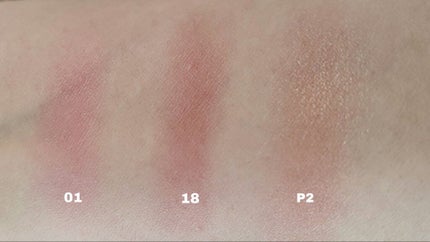 パールグロウチーク/CEZANNE/パウダーチークを使ったクチコミ(2枚目)