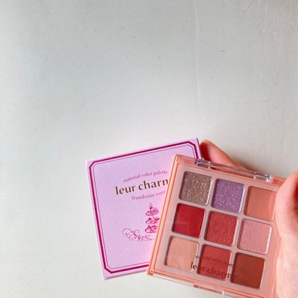 マテリアルカラーパレット/leur charme/アイシャドウパレットを使ったクチコミ(1枚目)