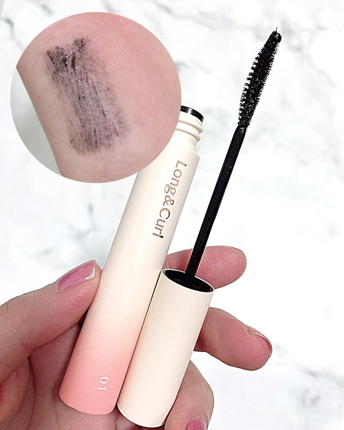 フィーJカールマスカラ ロングアンドカール/fwee/マスカラを使ったクチコミ（2枚目）