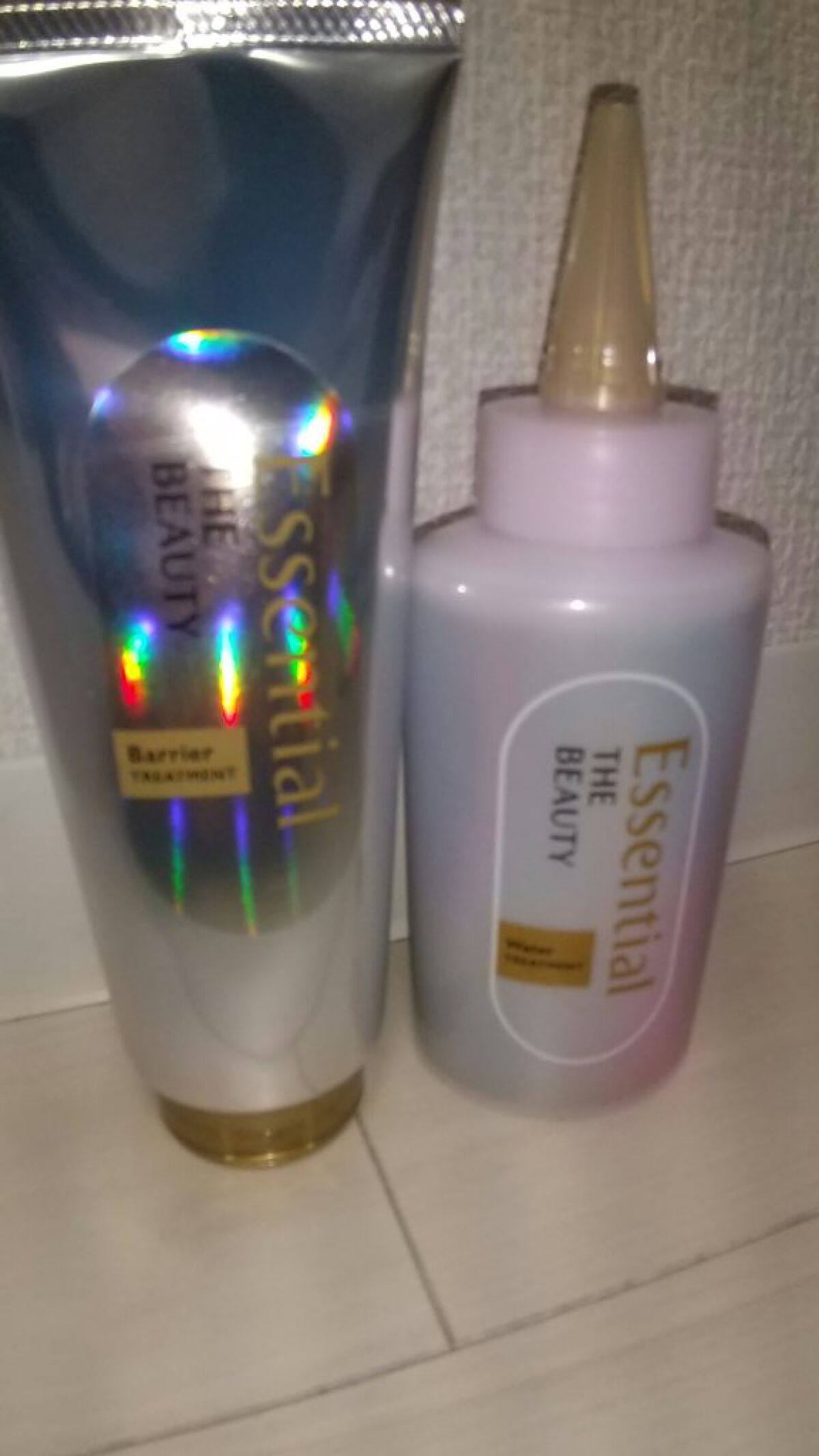 エッセンシャル プレミアム ウォータートリートメント EXスムース/エッセンシャル/アウトバストリートメントを使ったクチコミ（1枚目）