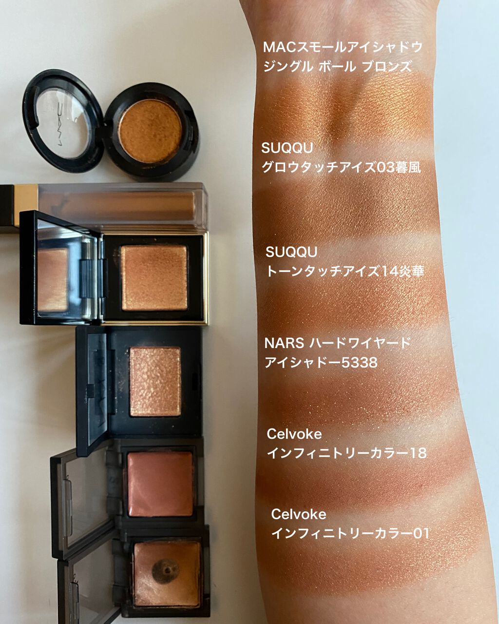 スモール アイシャドウ/M・A・C/単色アイシャドウを使ったクチコミ（2枚目）