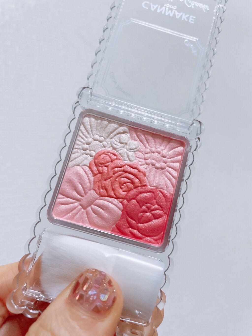 グロウフルールチークス/キャンメイク/パウダーチークを使ったクチコミ(4枚目)