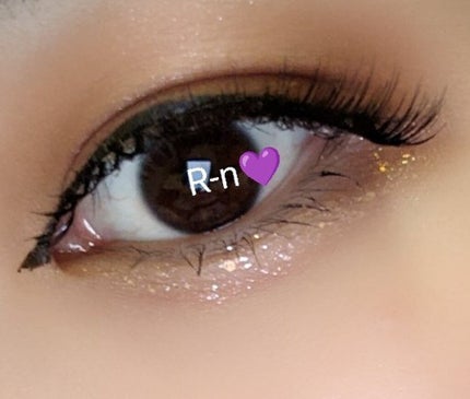 シュガー トゥインクル リキッド グリッター/PERIPERA/グリッターを使ったクチコミ(3枚目)