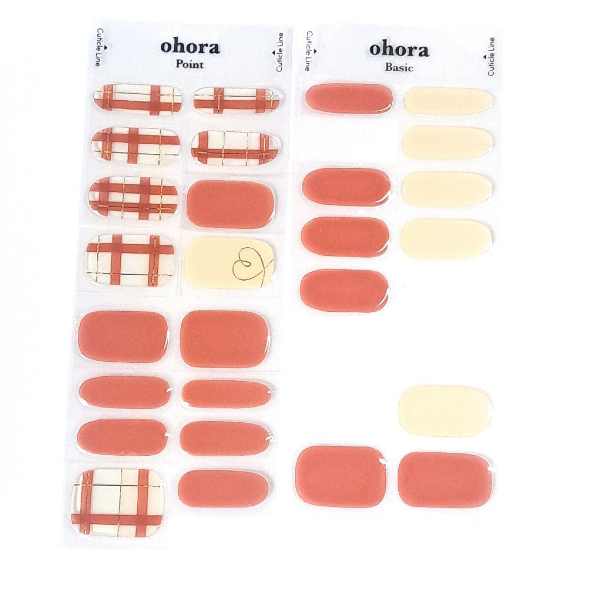 セミキュアジェルネイル(ハンド)/ohora/ネイルシールを使ったクチコミ(5枚目)