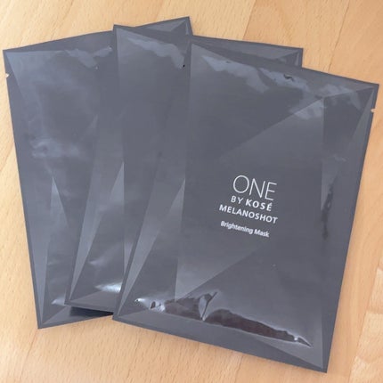 メラノショット W マスク/ONE BY KOSE/シートマスク・パックを使ったクチコミ(1枚目)