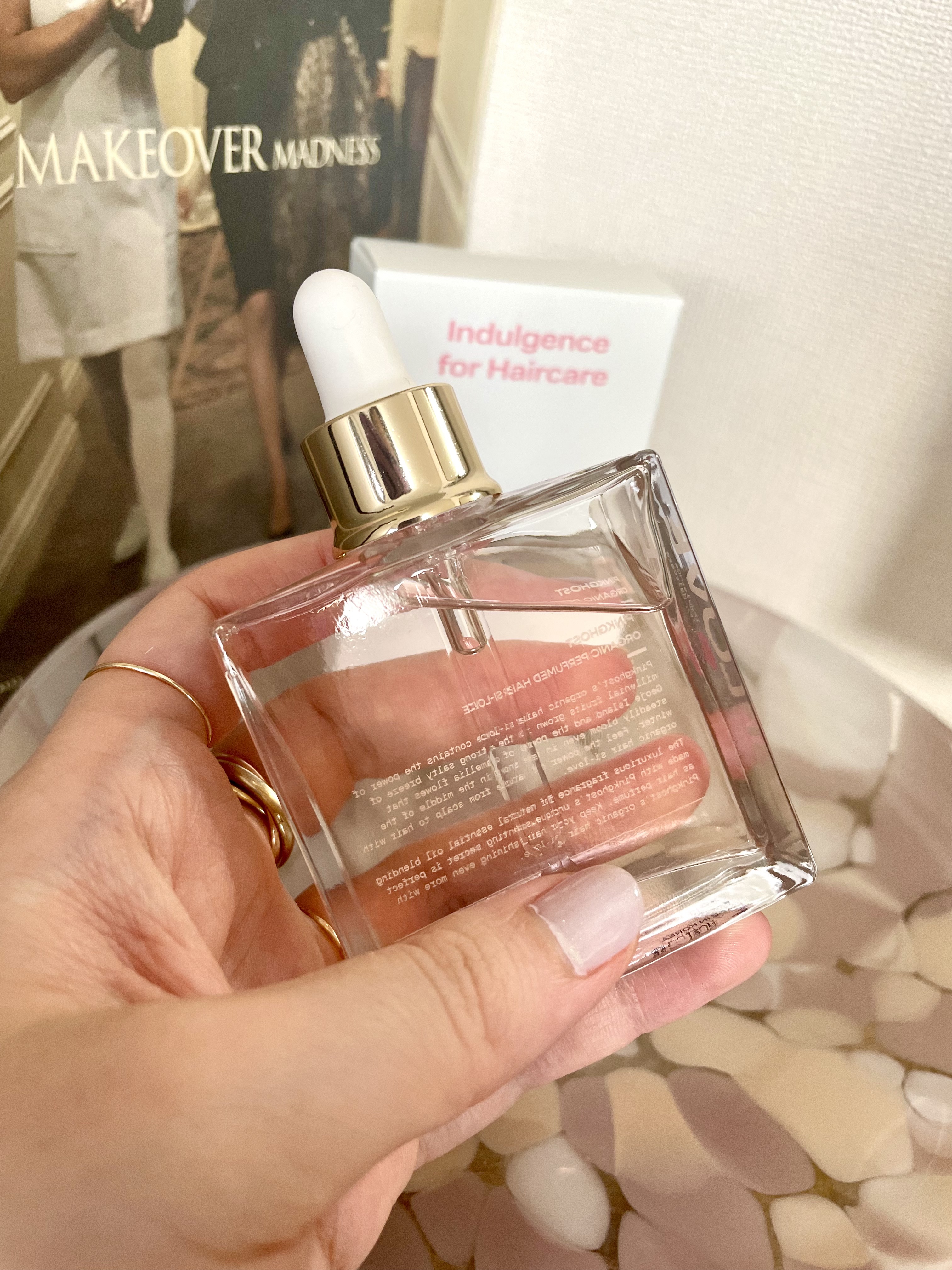 スノーホワイト/PINKGHOST/ヘアオイルを使ったクチコミ（1枚目）