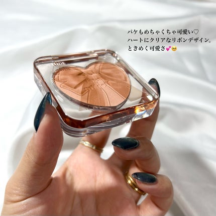 ハートポップブラッシャー/ETUDE/パウダーチークを使ったクチコミ(7枚目)